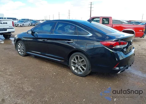 2018 Hyundai Sonata Sport 2.0T from USA, damaged, VIN 5NPE34AB6JH635927